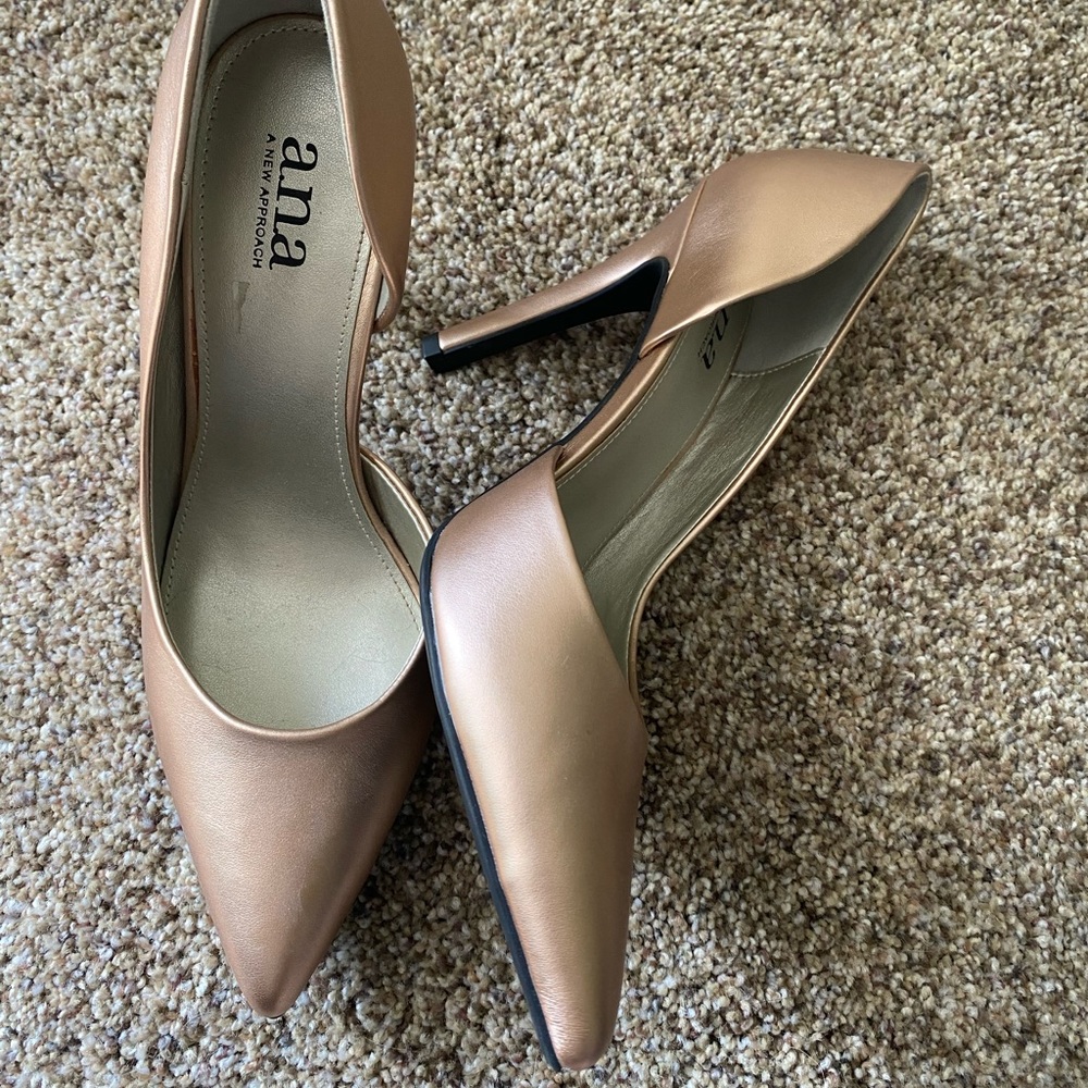 NWT A.N.A Rose Quartz Stiletto Heels